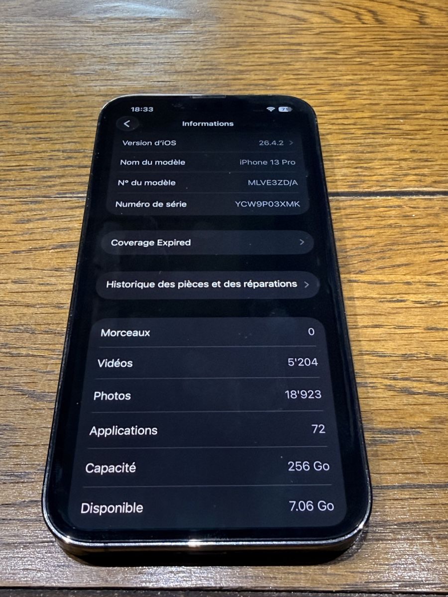Apple Handys / Smartphones: iPhone 13 Pro graphite 256GB – Gebraucht aus saviese von sbo_2nk8 7