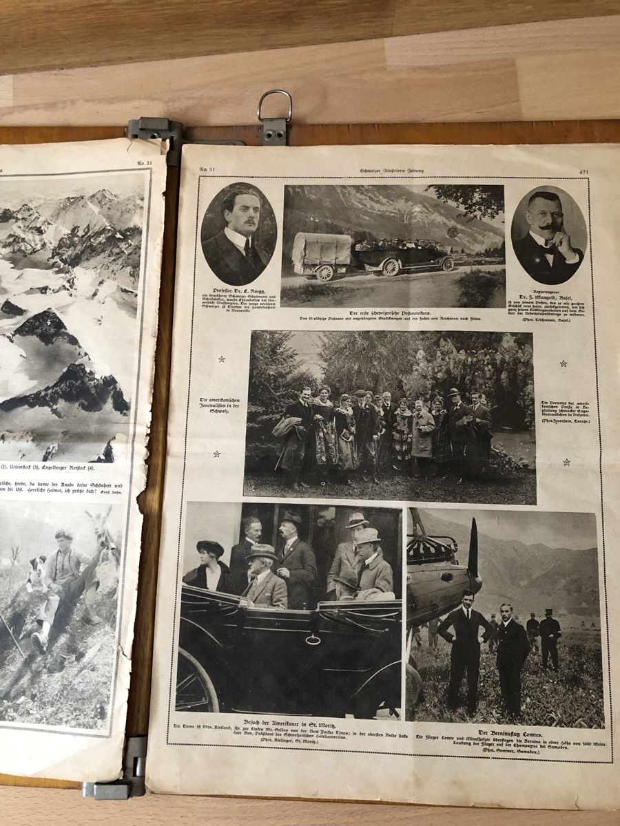 Riviste & Magazine: Schweizer Illustrierte 1919 – Usato da Worb venduto da Tyra07 2