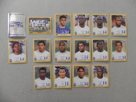Panini Fussball WM Südafrika 2010 Chile 16 Stück 619- 637