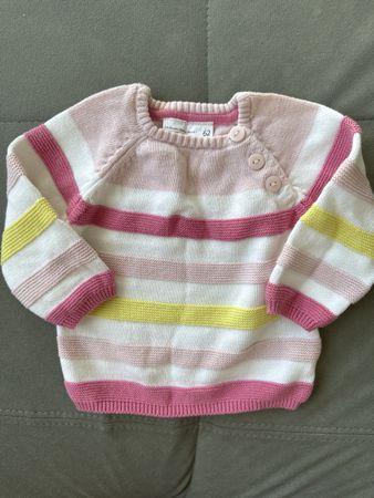 Baby Pullover, Gr. 62, Gestreift, Top Zustand!