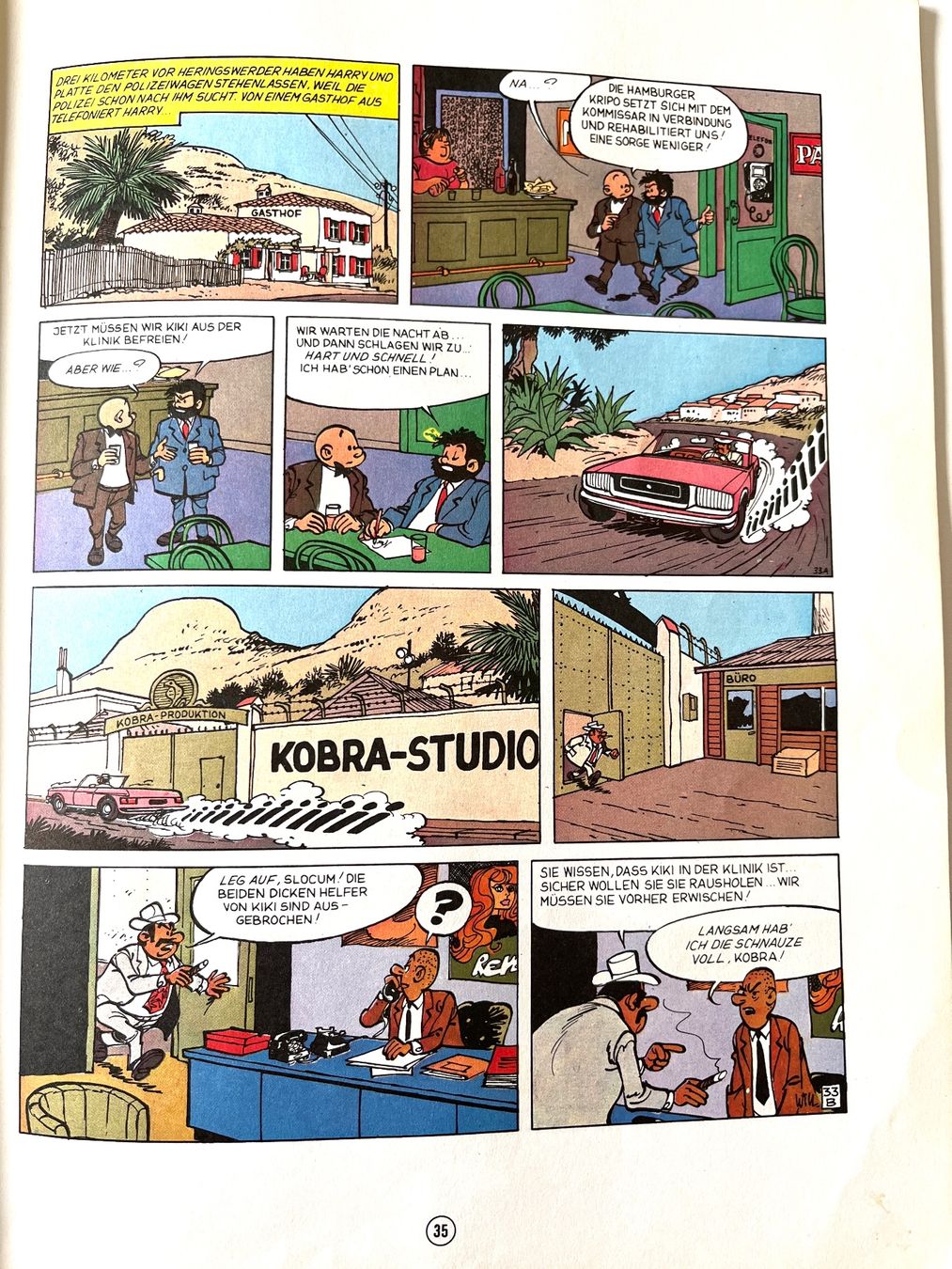 Comics: 1. Auflage Harry und Platte. Der Plan der Kobra – Gebraucht aus Uster von Arrayo 4