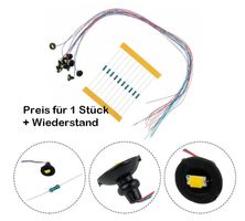LED-Hängelampe 3/12-18V DC schwarz