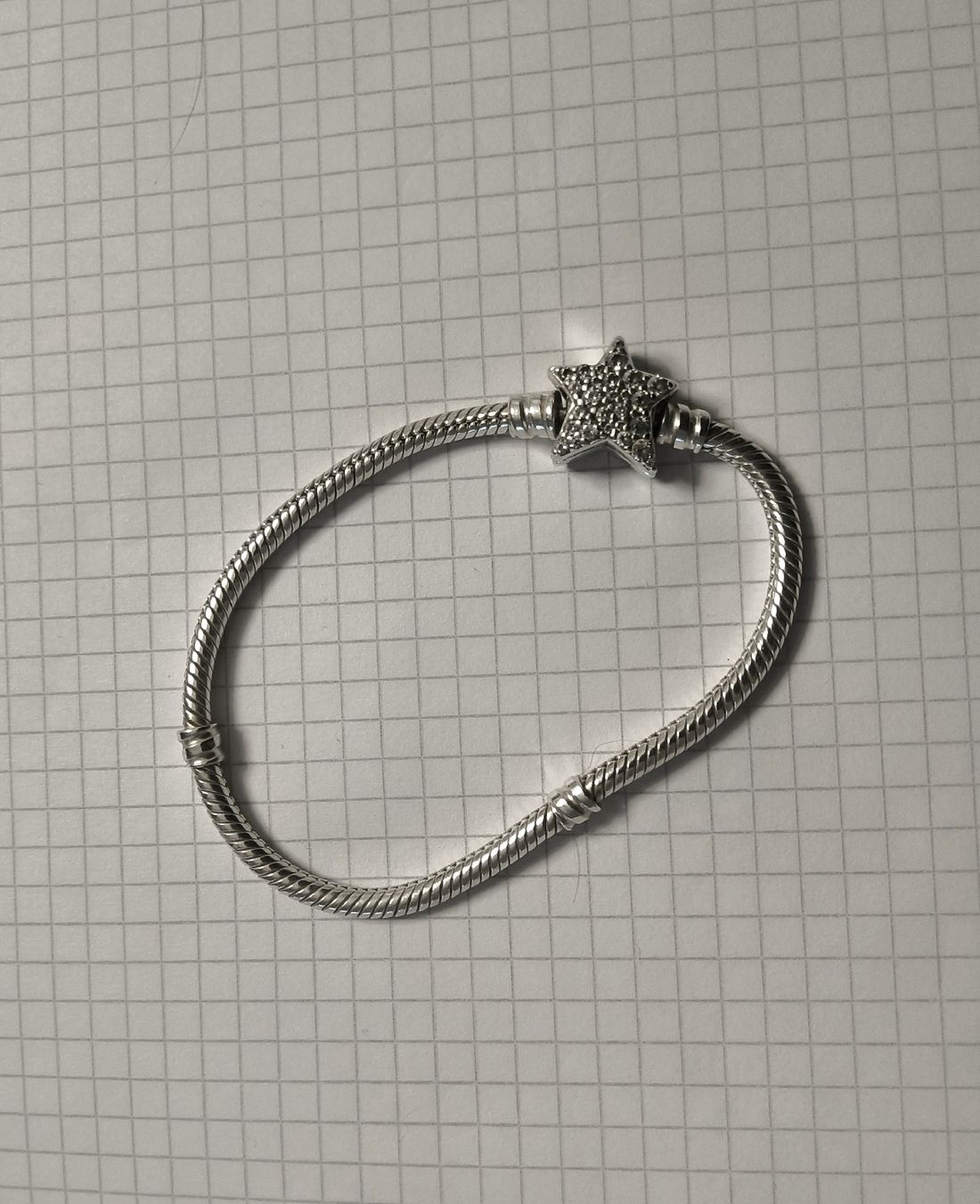 Bracciali & Braccialetti: Damenarmband aus Silber mit Sternverschluss – Usato da Zürich venduto da edu_kvc6 5