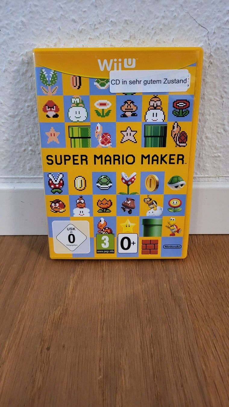 Nintendo Jeux: Nintendo Wii U- Super Mario Maker – D'occasion à Münsingen par DigitaleSpielecke