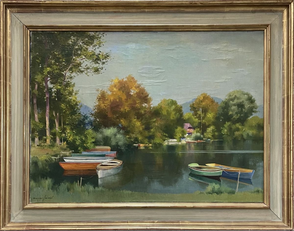 Dipinti: Markus Jacobi (1891-1969) – Usato da Grosshöchstetten venduto da Perle1951