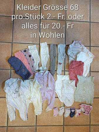 Kleiderset Grösse 68