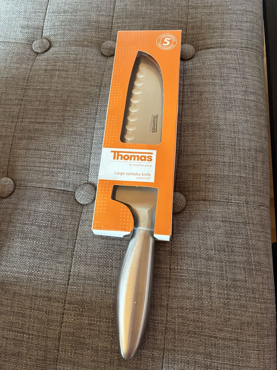 Küchenmesser: Grosses Santokumesser von Thomas – Neu und originalverpackt aus Stäfa von Louder85