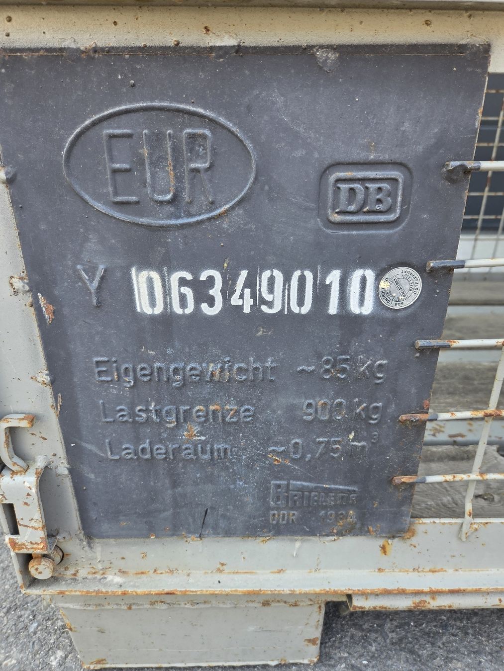 Contenitori & Simili: 2 Gitterboxen - Eurogitterboxen – Usato da Oberhasli venduto da General-Dealer 4