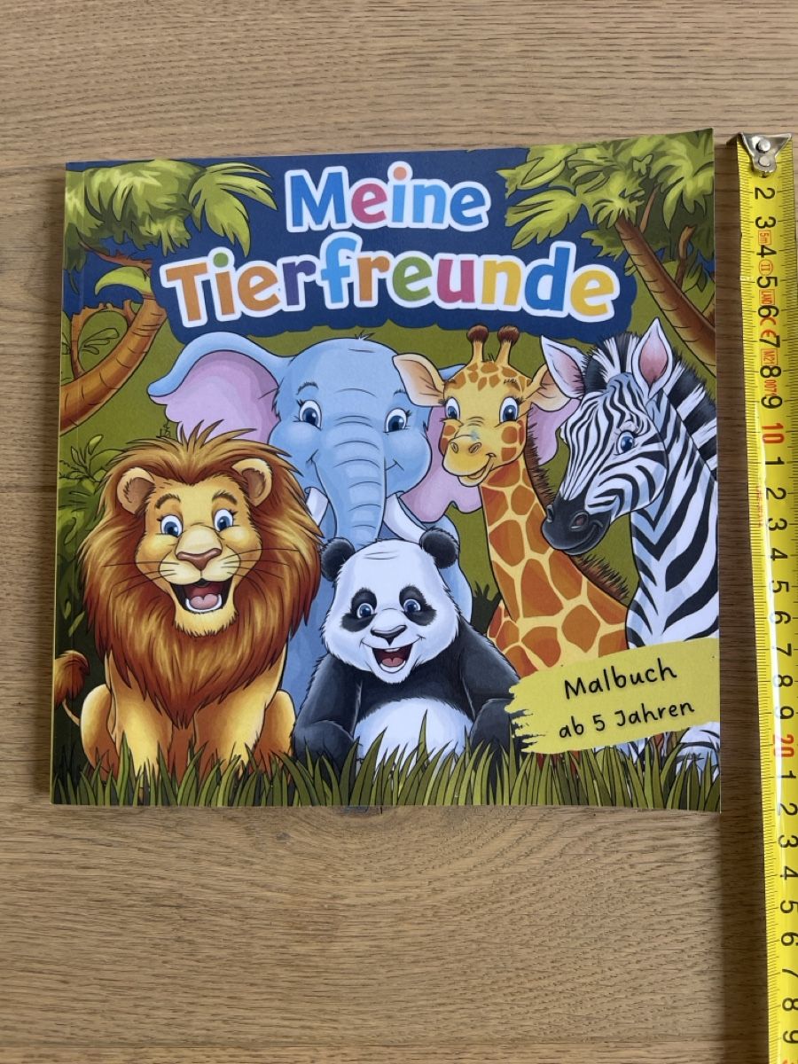 Bücher: Neu: Malbuch "Meine Tierfreunde" ab 5 Jahren – Neu (gemäss Beschreibung) aus Oensingen von katepe