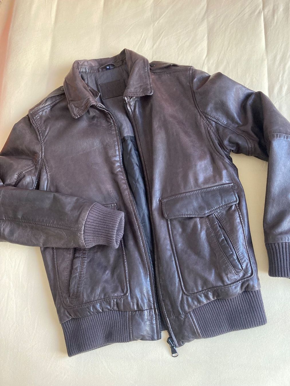Giacche: Lederjacke neu 48 – Nuovo (secondo la descrizione) da Oensingen venduto da Soladore
