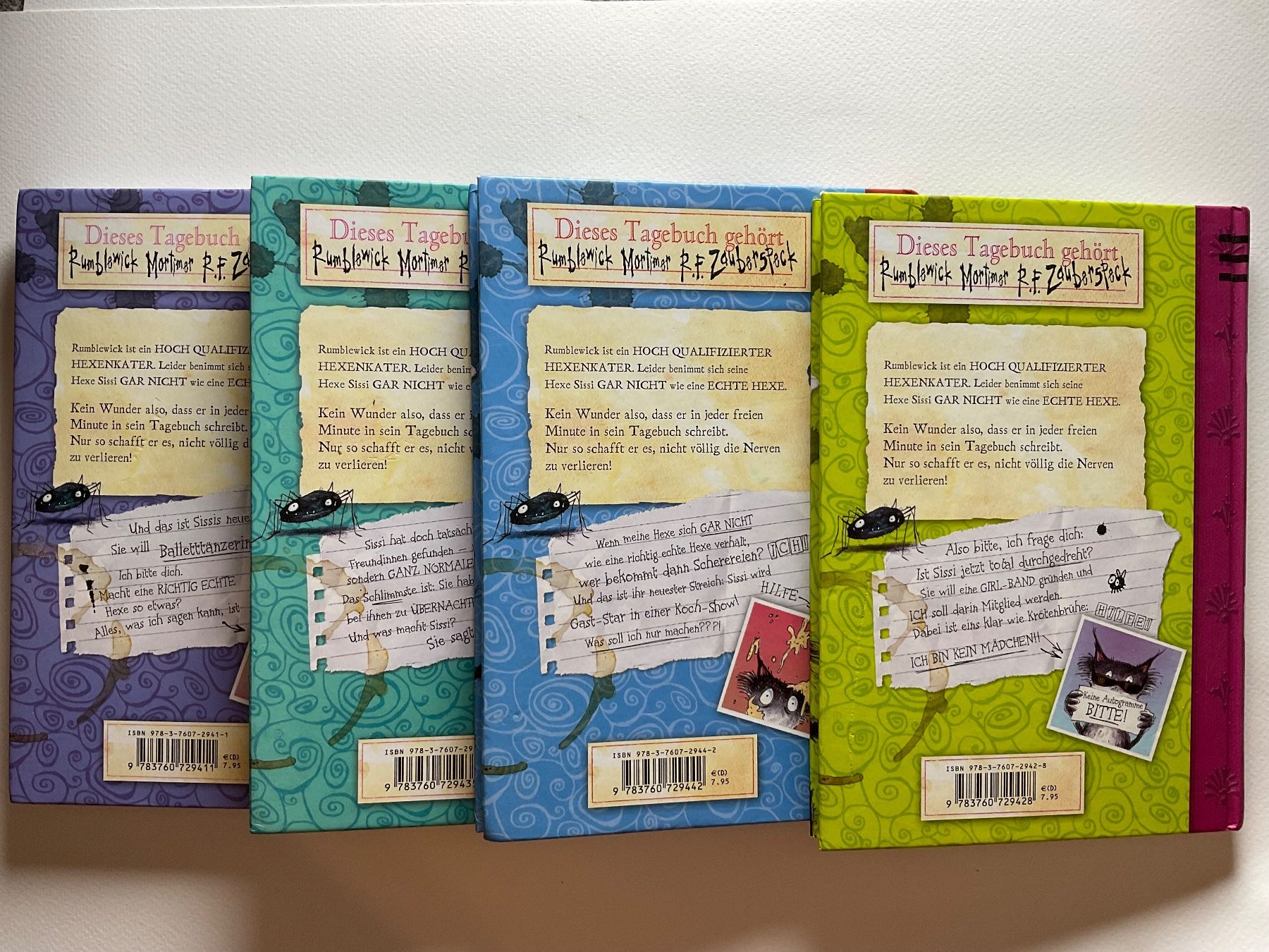Libri: Rumblewicks Tagebuch - Kinderbücher, 4 Bücher – Nuovo (secondo la descrizione) da Meggen venduto da BookRevivals 3