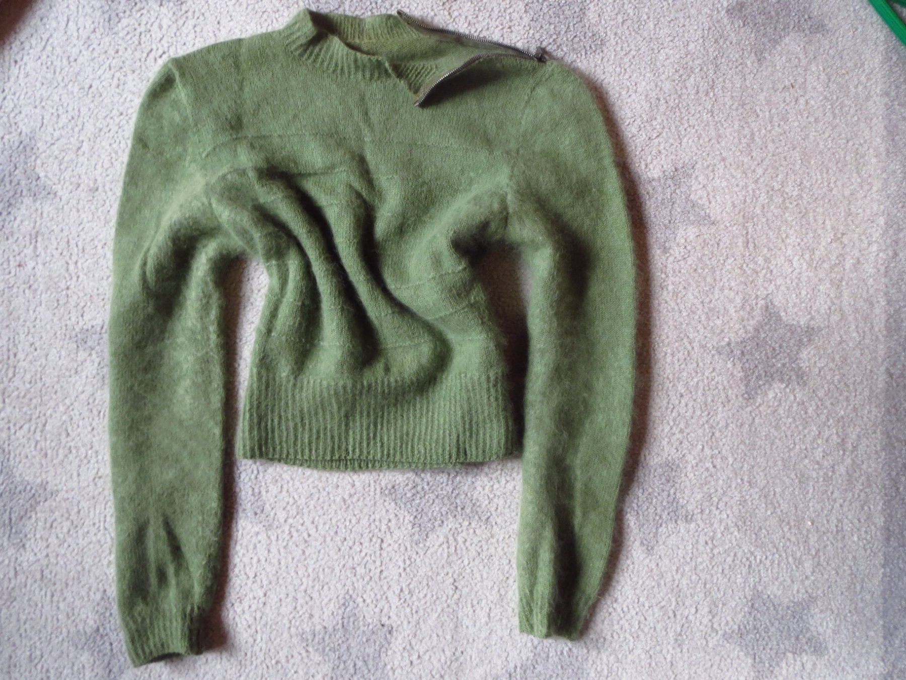Pullover & Sweatshirts: stylisher Damen Pullover / Crop Top mit ANGORA – Gebraucht aus kiental von Anna3723 2