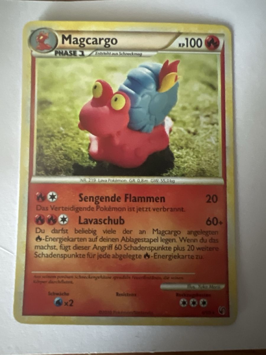 Pokémon Cartes à collectionner: Magcargo Pokémon  – D'occasion à Frauenfeld par mwguv