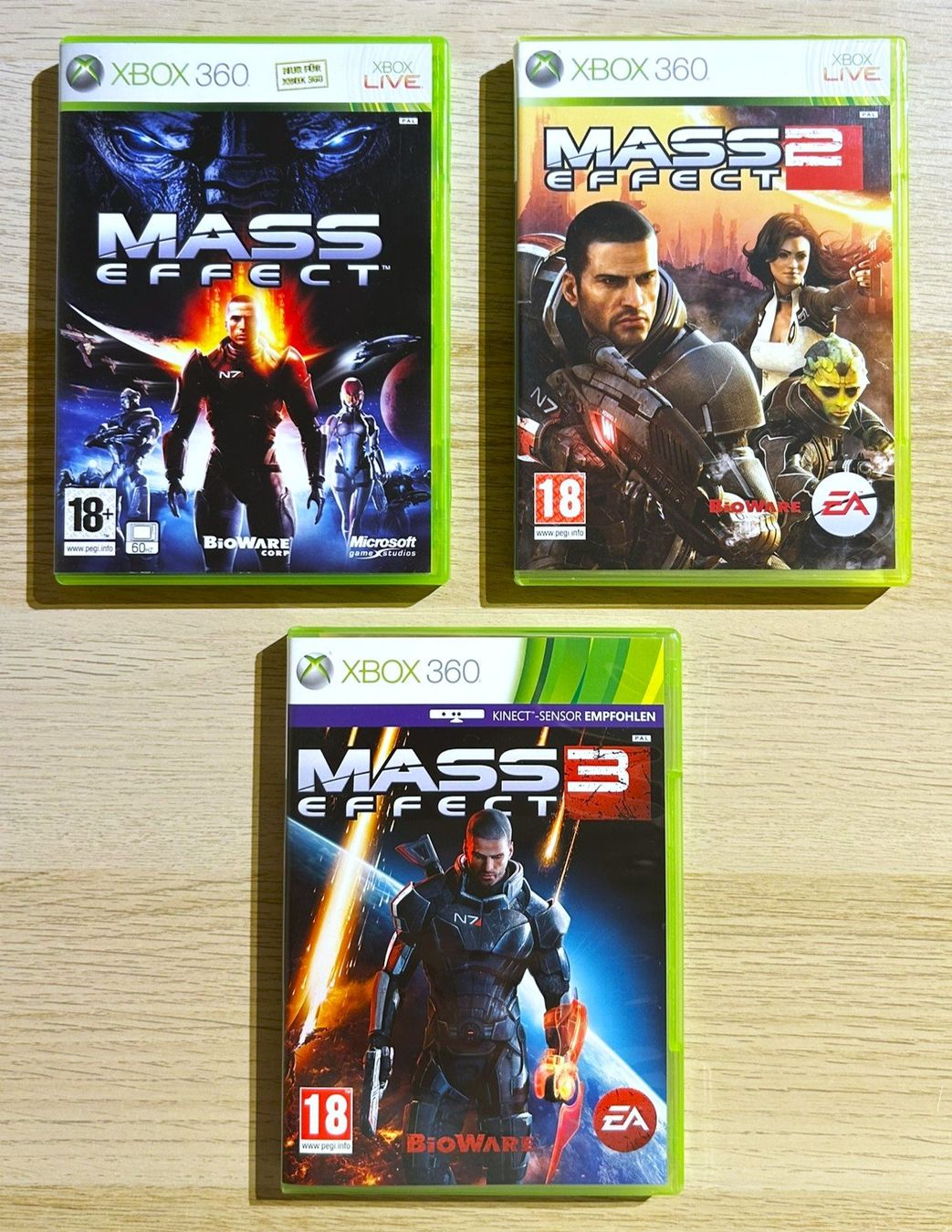Microsoft Giochi: Mass Effect Trilogy Xbox 360 – Usato da St. Gallen venduto da Alpine.Arcade