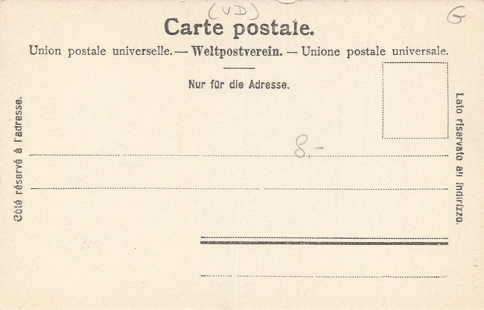 Cartoline postali: Territet VD Bahn Territet Naye – Usato da Biasca venduto da Blenio71 1