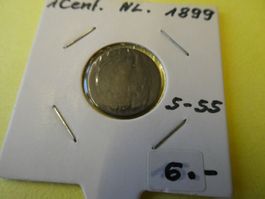 Niederlande 1899, 1 Cent