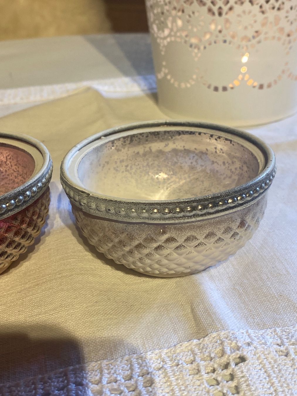 Kerzenständer: WINDLICHTER 2 TEILIG SHABBY CHIC – Gebraucht aus Meienried von ManuelaBoutique 6
