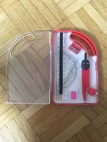 Set compas règle équerre crayon