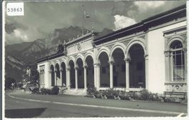 Bad Ragaz - Dorfbad mit Falknis