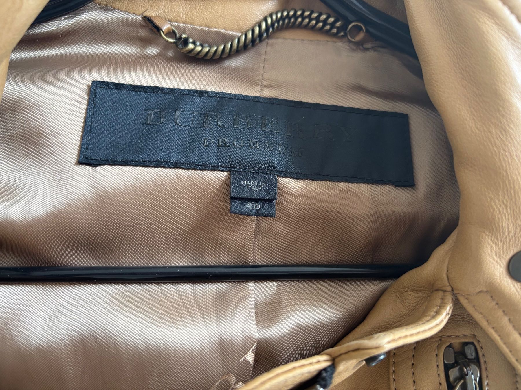 Burberry Giacche: BURBERRY PRORSUM Lederjacke cognac 36 IT40 – Usato da Herrliberg venduto da mayfi 8