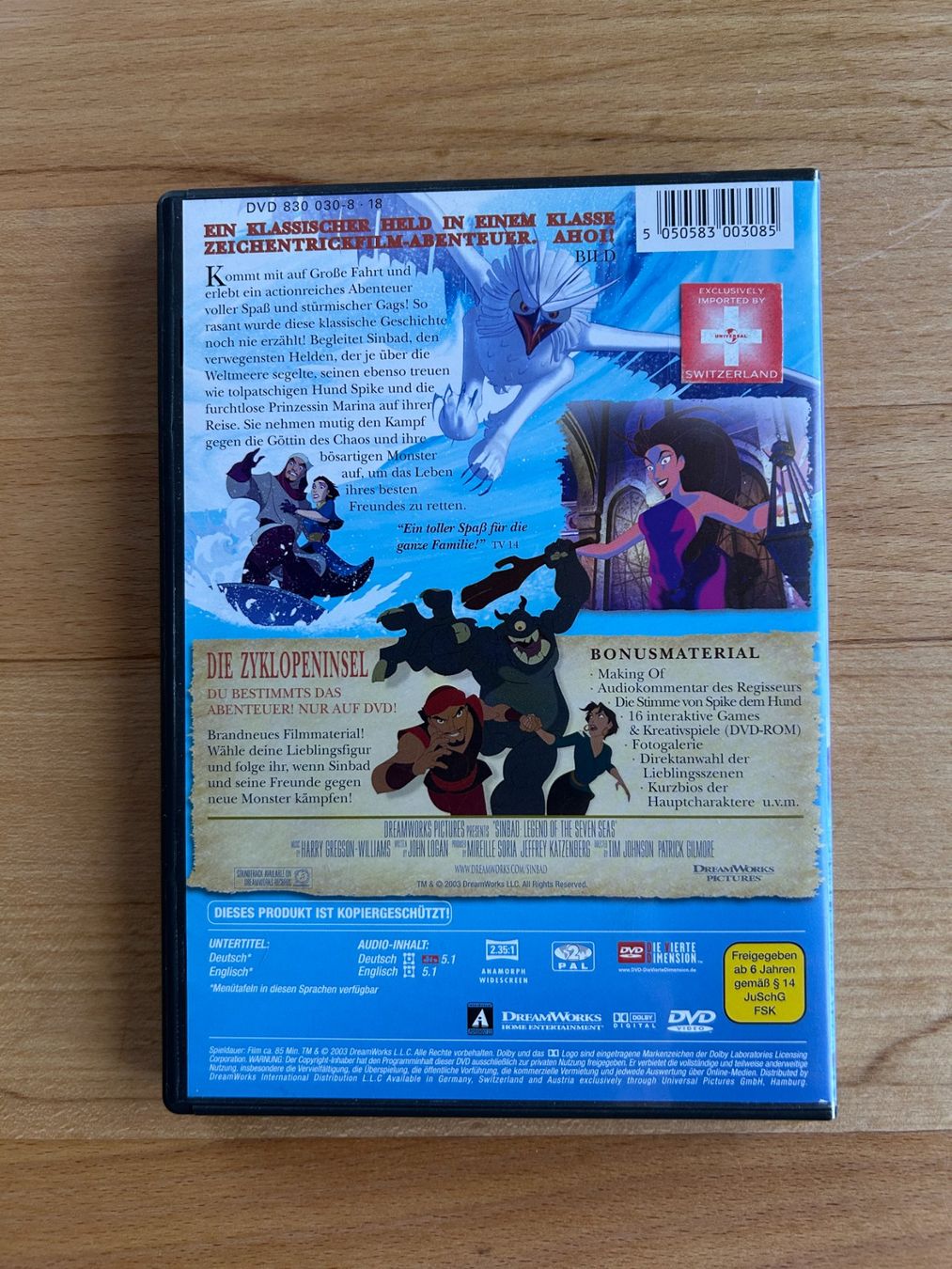 Tutti i DVDs: Sinbad – Usato da Grosswangen venduto da che_gr 2