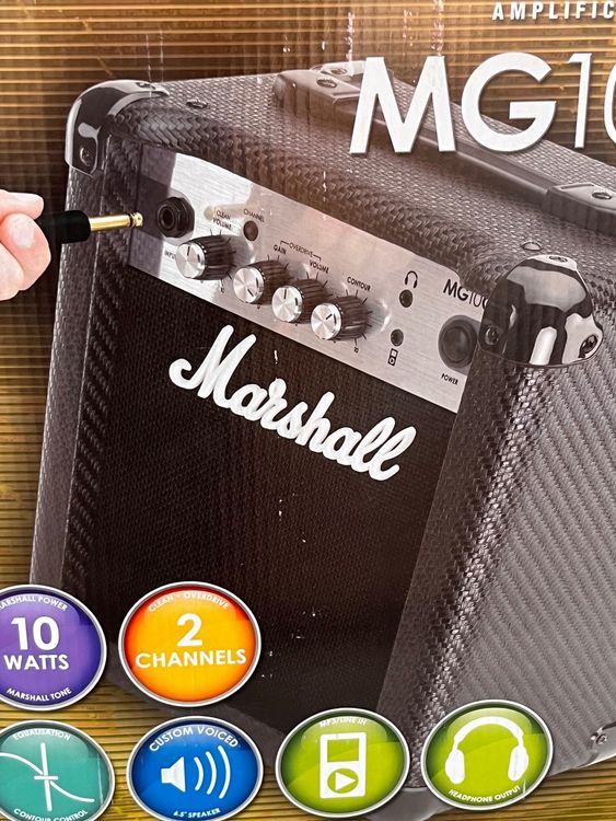 marshall amplifier MG10 CF +Funkmikrophon Kaufen auf Ricardo