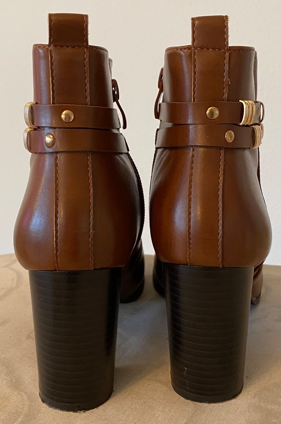 Scarpe da donna: Stiefeletten in Cognac/Braun, Gr. 37 – Usato da Zürich venduto da Maria2021 1