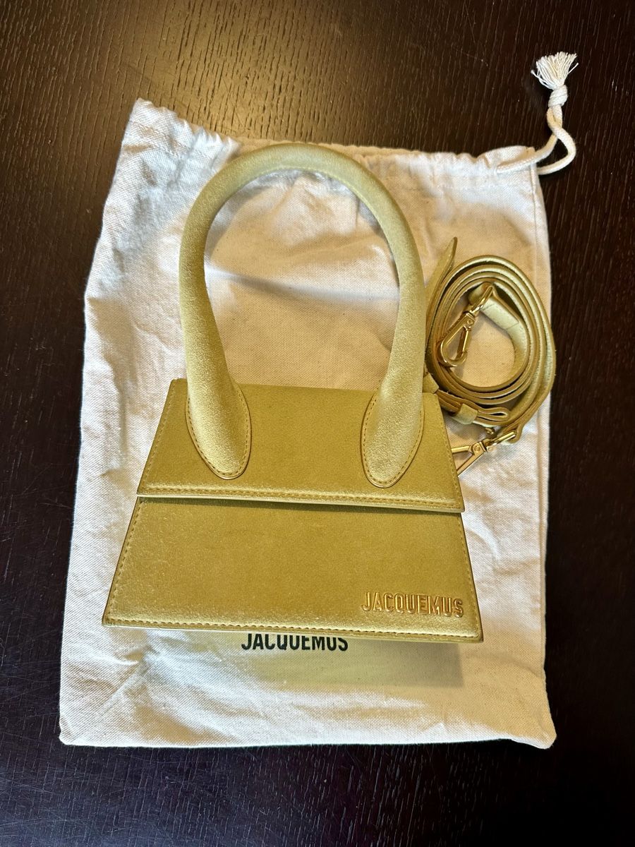 Jacquemus Borse da donna: Sac à main Jacquemus-Le Chiquito vert pâle. – Usato da Genève venduto da Tom6