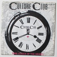 7" CULTURE CLUB - TIME (CLOCK OF THE HEART) 1982