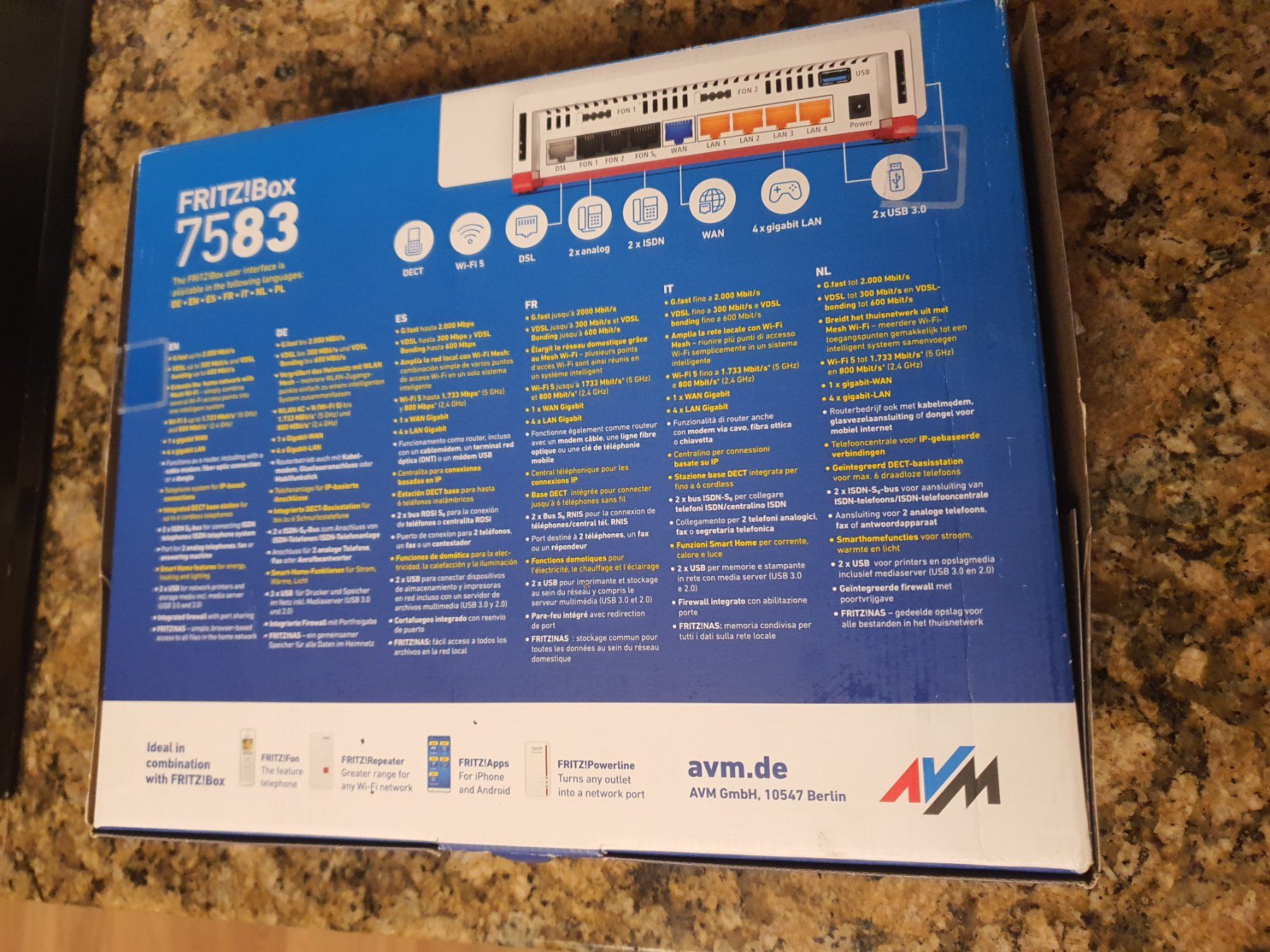 Fritz Modems & Routeurs: FRITZ! Box 7583 – D'occasion à Oberkirch LU par sovereign994 1