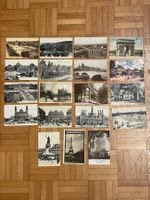 Postkarten SET 1914 Paris - Schweiz gelaufen AK antik Eifel