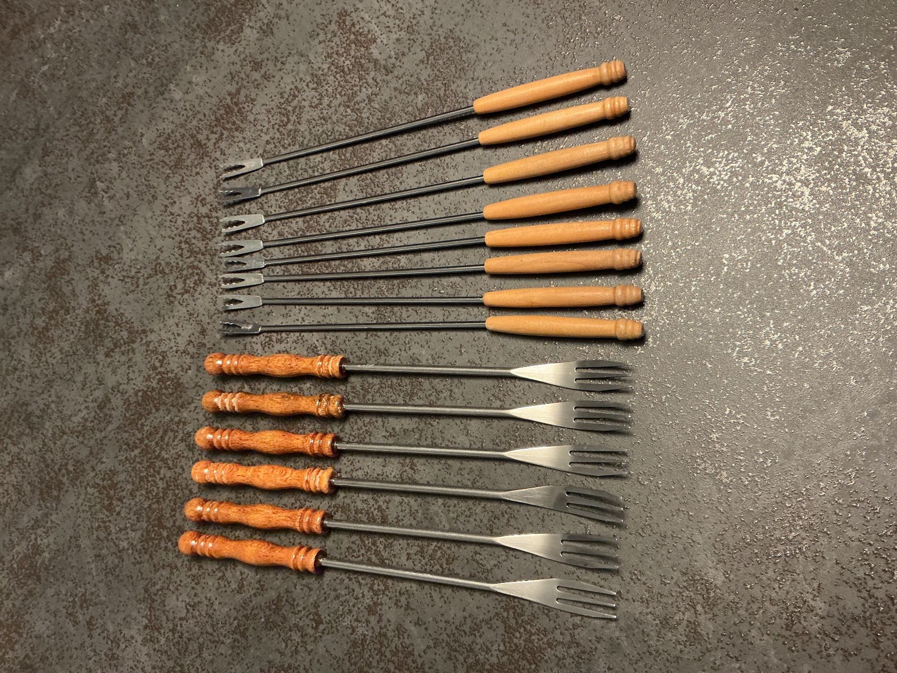 Forchette: Fondue Gabeln – Usato da Horw venduto da adler65 8