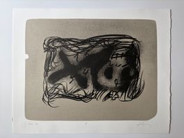 Antoni Tapies Lithografie, Erinnerungen II, 1/5 signiert