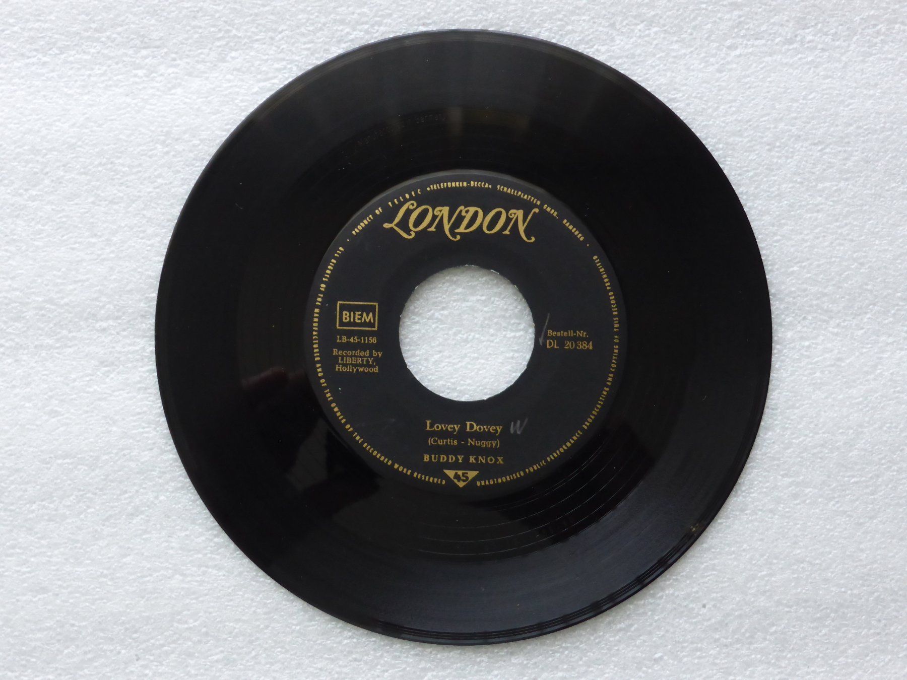 Vinyles: Vinyl Single   BUDDY KNOX – D'occasion à Küssnacht am Rigi par Mondkinder 2