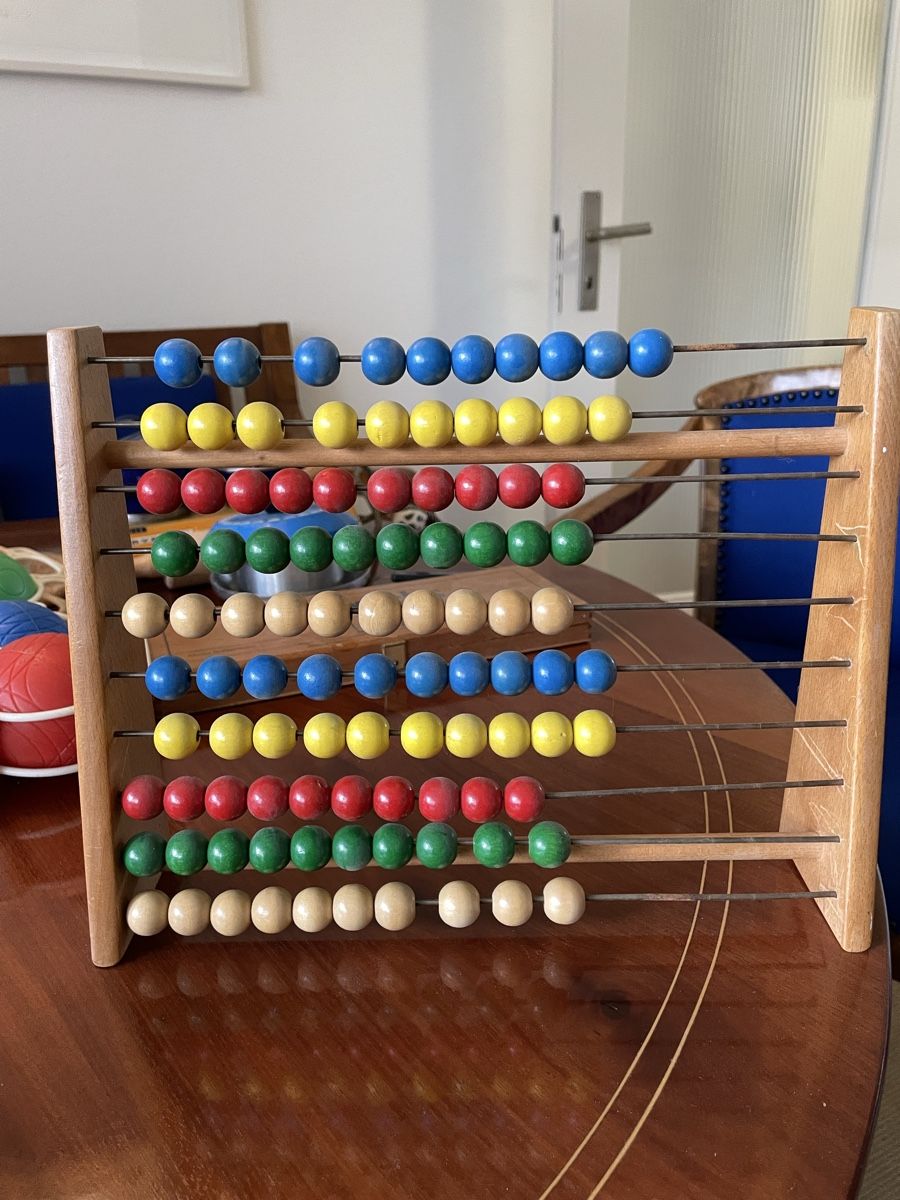 Spielzeuge: Kinderabakus aus Holz – Gebraucht aus Zürich von Sbd1