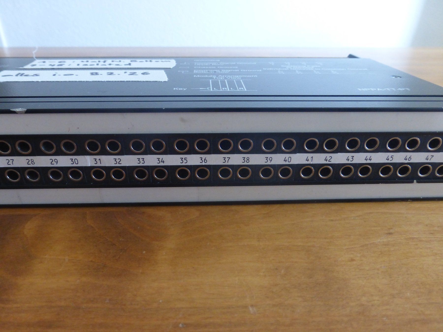 Neutrik Cavi: Neutrik NPPA TT PT Patchbay Nr.2 – Usato da Zumikon venduto da psisound 3