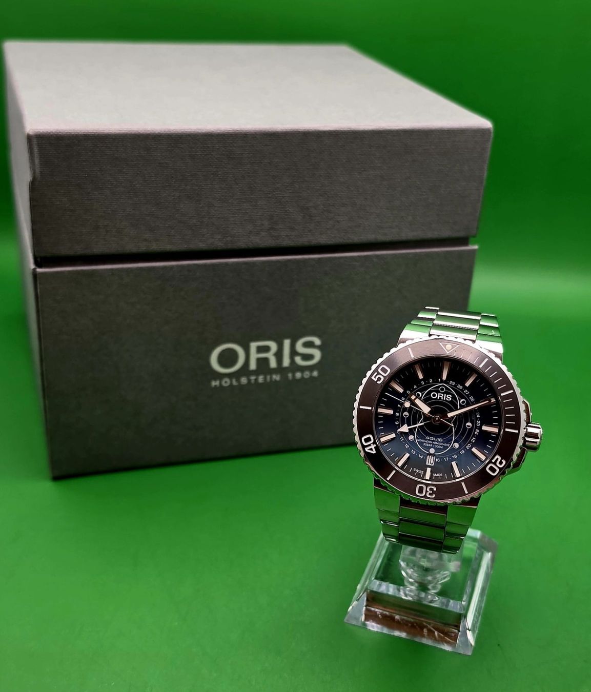 Oris Orologi: ORIS AQUIST  DAT WATT LIMITED EDITION DATE NORTHERN HEMISPHE – Nuovo (secondo la descrizione) da Neftenbach venduto da Taschen-Uhren 5
