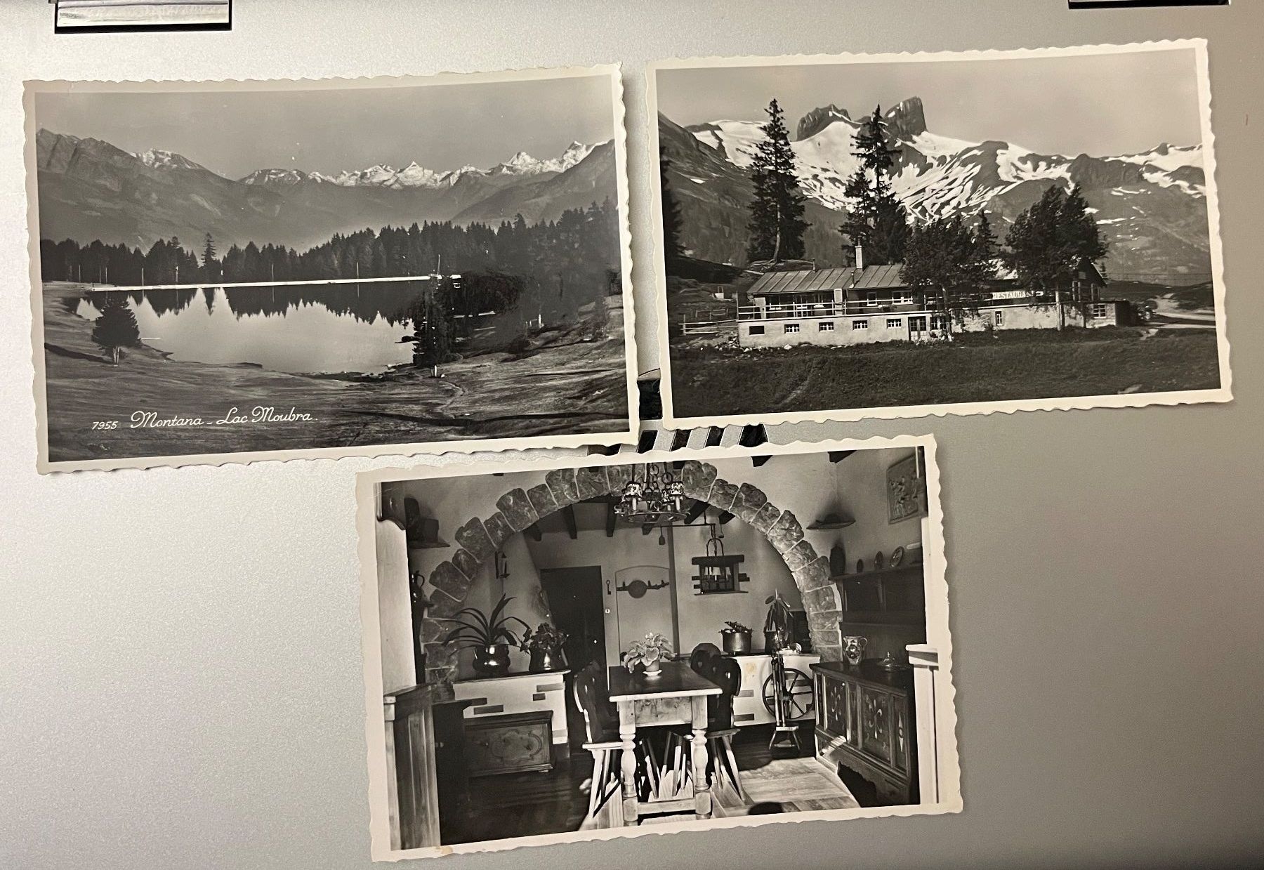 Ansichtskarten: Alte Ansichtskarten Montana 1945 – Gebraucht aus Stetten AG von Brissago25 7