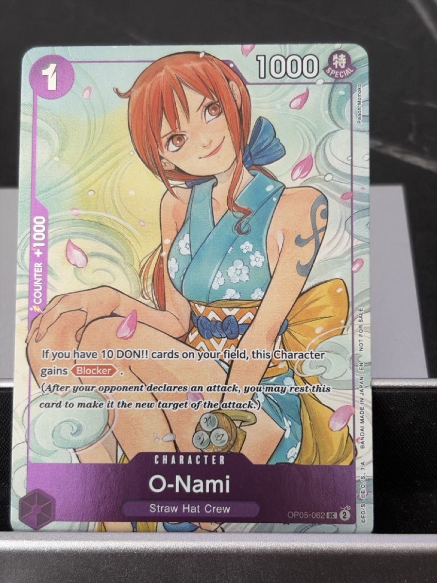 Bandai Carte collezionabili: One Piece OP05-062 V.2 Nami, Englisch – Nuovo (secondo la descrizione) da St. Gallen venduto da cambitcg