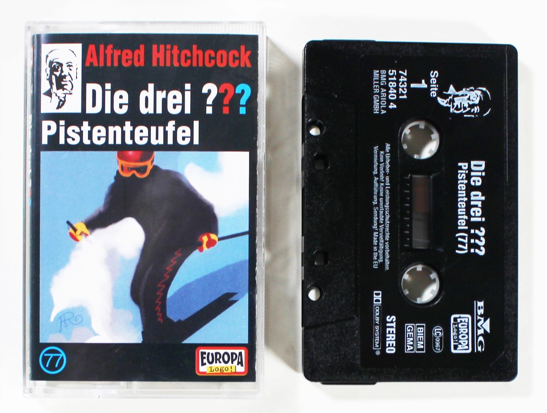 Musicassette: MC Die Drei Fragezeichen 77 -  Pistenteufel – Usato da Brüttisellen venduto da Collector-Corner 1
