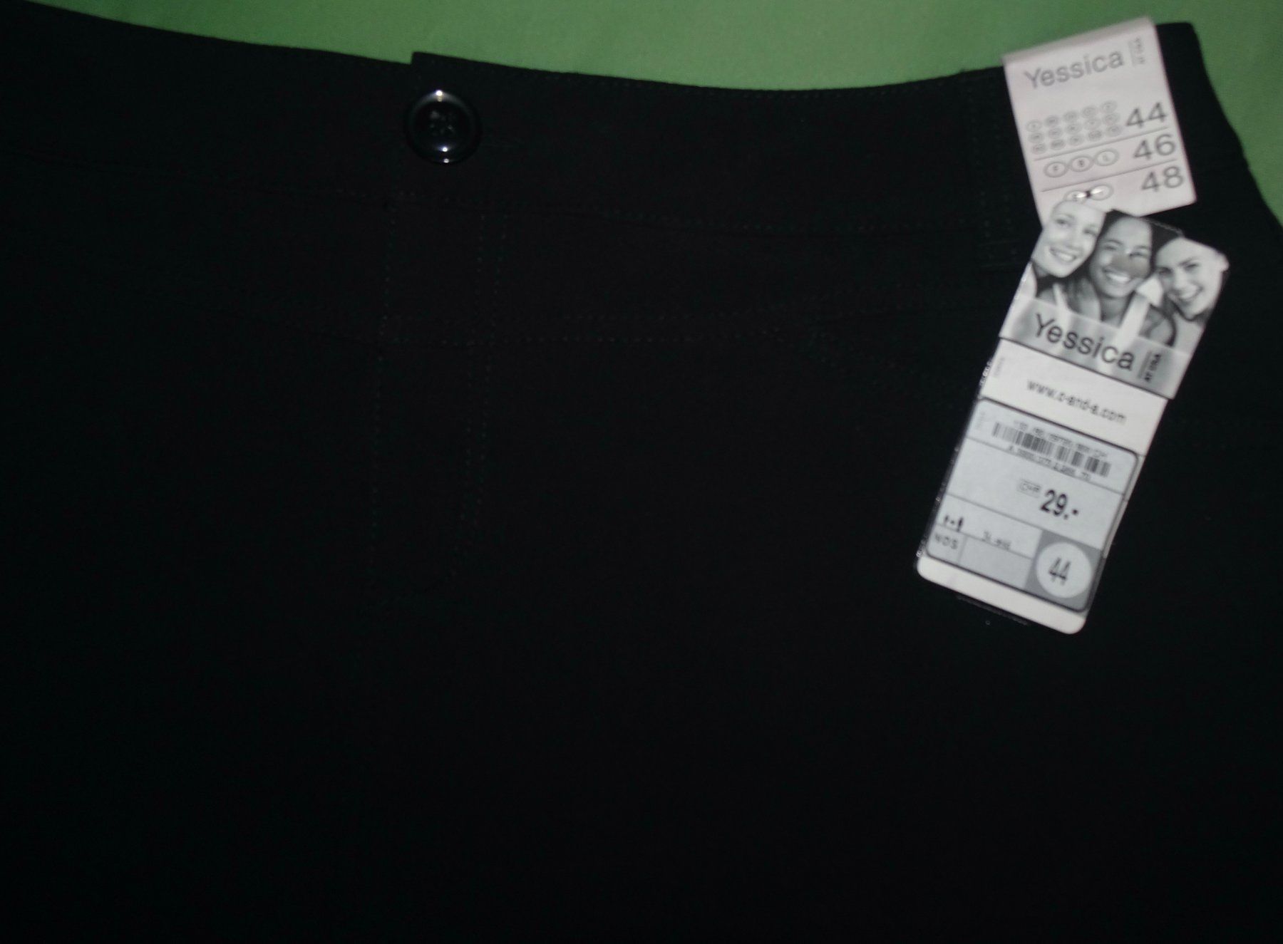 C&A Gonne: Jupe droite noire, Yessica, taille 44 – Nuovo (secondo la descrizione) da Châtelaine venduto da Gio54321 3