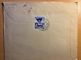 Spezieller PP Brief Bundesfeier 1940 mit rückseitiger PJ1939