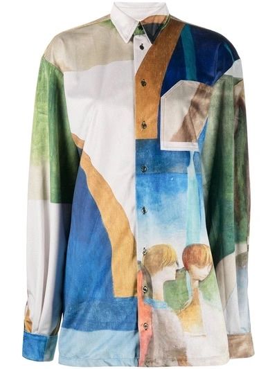 Blusen: Ottolinger Bluse Kunstprint Langarm Samt NEU – Neu (gemäss Beschreibung) aus Zürich von rom_gq5t 2