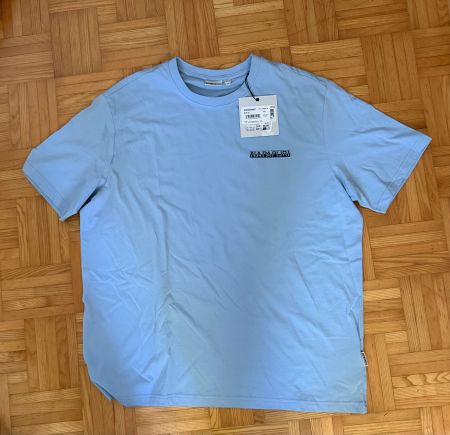 Napapijri T-shirt, Gr XXL, Neu/ungetragen, Hellblau