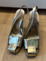 Ysl Gold Heels - Size 37 - Perfect for Parties!