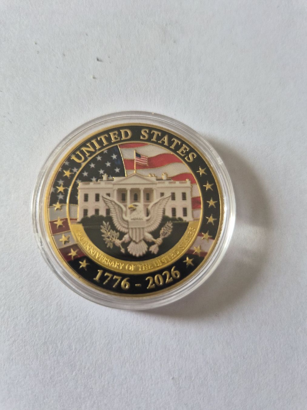 Tutti le monete: pièce commémorative 250 ans USA – Nuovo (secondo la descrizione) da Senèdes venduto da hen_fw8b 1