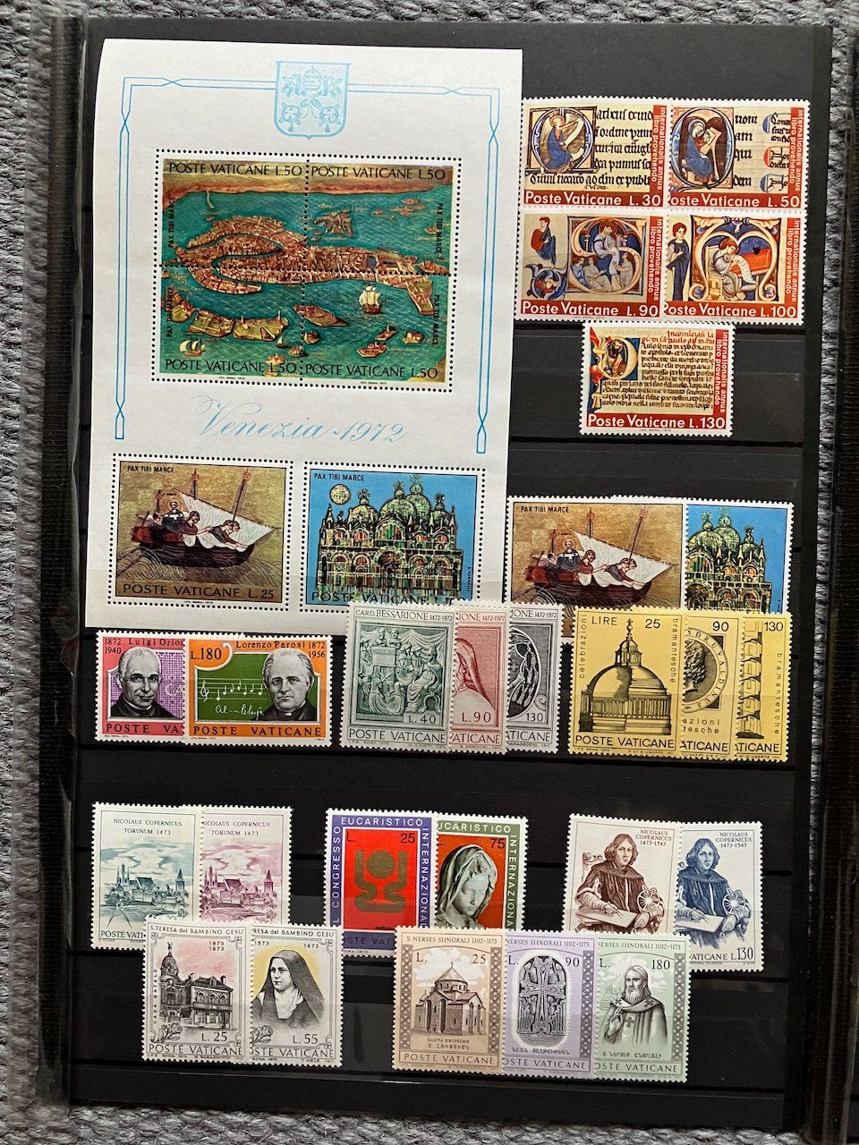 Alle Briefmarken: Vatikan postfrisch 1972-80 – Gebraucht aus Nesslau von andi_hon 1