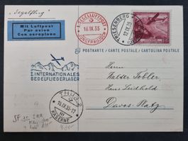 1935 : Sonderflug 25.5.aa FL Triesenberg : KP 430.--