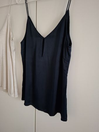 GESTUZ Top Tessa, Gr. 36, blau glanz, neuwertig