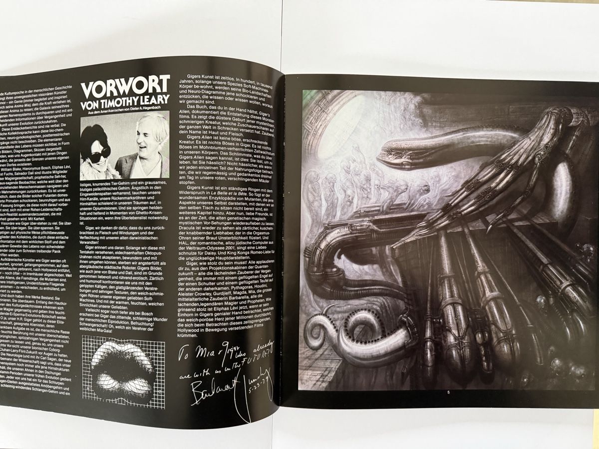 Libri: HR Giger's Alien Filmdesign Book – Usato da Muttenz venduto da c.car 2